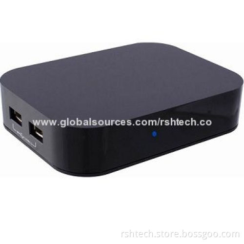 Android Smart TV Box in HD Media Players, Output of Up to 1,080 Pixels and Plug-and-play Function
